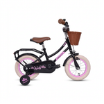 CHANTY Lovely 12" Czarny rower dziewczęcy | 2-4 lata |