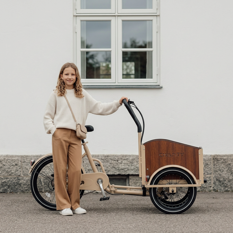 Chanty Cargo Teen - beżowy