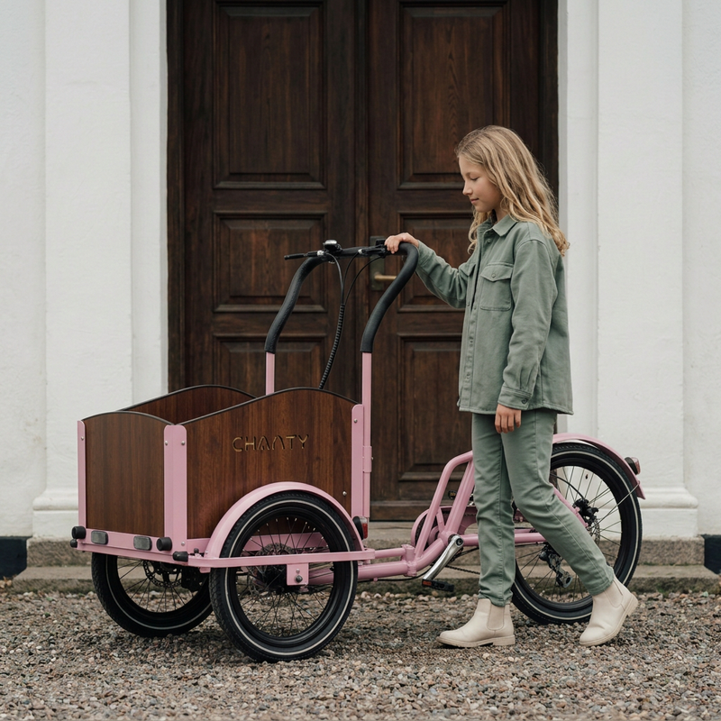 Chanty Cargo Teen - różowy